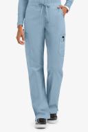 UA Butter-Soft Stretch Scrubs Petite Ladies Pants - 4x - Ash Blue