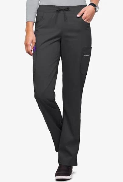 UA Flex2 Flat Front Cargo Scrub Pants - 2x - Pewter