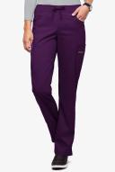 UA Flex2 Flat Front Cargo Scrub Pants - 3x - Eggplant