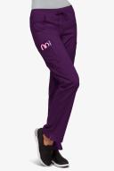 UA Flex2 Flat Front Cargo Scrub Pants - 3x - Eggplant