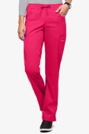 UA Flex2 Flat Front Cargo Scrub Pants - 3x - Fuchsia
