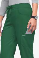 UA Flex2 Flat Front Cargo Scrub Pants - 3x - Hunter