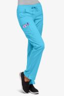 UA Flex2 Flat Front Cargo Scrub Pants - 3x - Turquoise