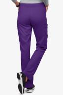 UA Flex2 Flat Front Cargo Scrub Pants - L - Grape