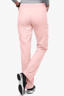 UA Flex2 Flat Front Cargo Scrub Pants - L - Light Pink