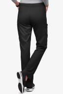 UA Flex2 Flat Front Cargo Scrub Pants - M - Black