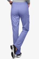 UA Flex2 Flat Front Cargo Scrub Pants - M - Ceil Blue