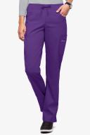 UA Flex2 Flat Front Cargo Scrub Pants - S - Grape