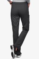UA Flex2 Petite Flat Front Cargo Scrub Pants - M - Pewter