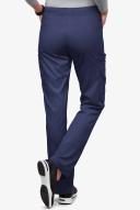 UA Flex2 Petite Flat Front Cargo Scrub Pants - XXS - Navy