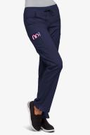 UA Flex2 Petite Flat Front Cargo Scrub Pants - XXS - Navy