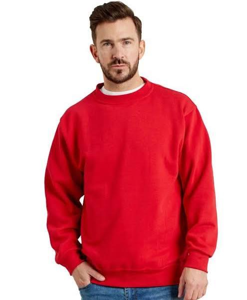 UCC Heavyweight Unisex Red Sweatshirt - BT-UCC002-RED