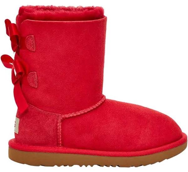 UGG Bailey Bow II Boot Ribbon Red (Kids)