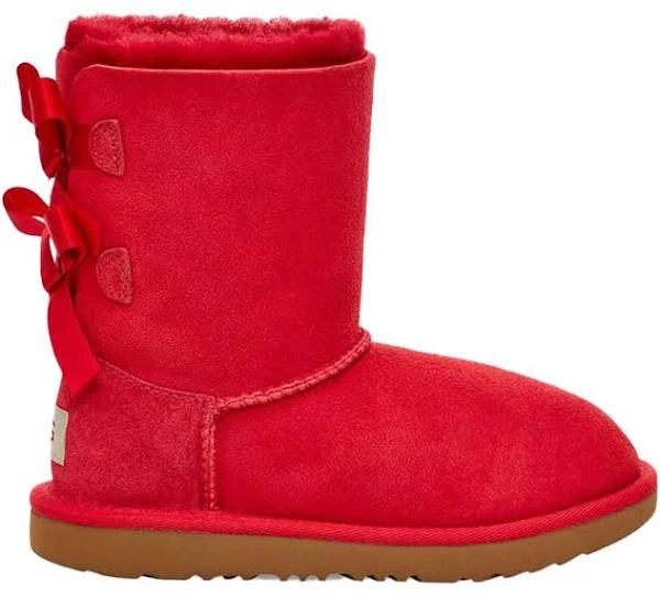 UGG Bailey Bow II Boot Ribbon Red (Toddler)