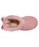 Ugg Bailey Bow II Boots Grey Pink Junior - 32.5