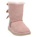 Ugg Bailey Bow II Boots Grey Pink Junior - 32.5