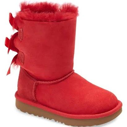 Ugg Bailey Bow II Toddler Girls' Toddler Boot - Red Size 12 Toddler