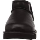 UGG Black Ultra Mini Leather Boots / Boots 37
