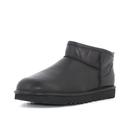 UGG Black Ultra Mini Leather Boots / Boots 37