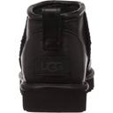 UGG Black Ultra Mini Leather Boots / Boots 37