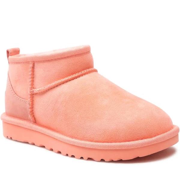 UGG Classic Ultra Mini Women Boots in Starfish Pink - 8 UK