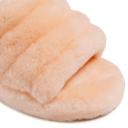 UGG FLUFF YEAH SLIDE Ladies Sheepskin Slippers Scallop: UK 8