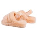 UGG FLUFF YEAH SLIDE Ladies Sheepskin Slippers Scallop: UK 8