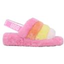 Ugg Fluff Yeah Slide Pink/Yellow 1097169 Women's