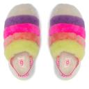 UGG Fluff Yeah Slide - Women Flip-Flops and Sandals - White - Size 5 - Foot Locker