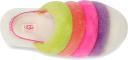 UGG Fluff Yeah Slide - Women Flip-Flops and Sandals - White - Size 6 - Foot Locker