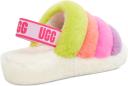 UGG Fluff Yeah Slide - Women Flip-Flops and Sandals - White - Size 6 - Foot Locker
