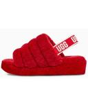 UGG Fluff Yeah Women Shoes - Red - Size: 9 - Foot Locker