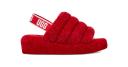 UGG Fluff Yeah Women Shoes - Red - Size: 9 - Foot Locker