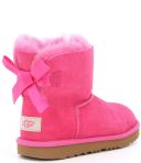 Ugg Kid's Mini Bailey Bow II Pink Rose / 9 / Medium