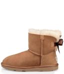 Ugg Kid's Mini Bailey Bow II Pink Rose / 9 / Medium