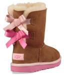 Ugg Kids Boots Bailey Bow II 5 / Purple Ruby / Medium