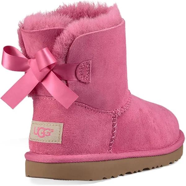 Ugg Kids Mini Bailey Bow II Boot Pink Azalea