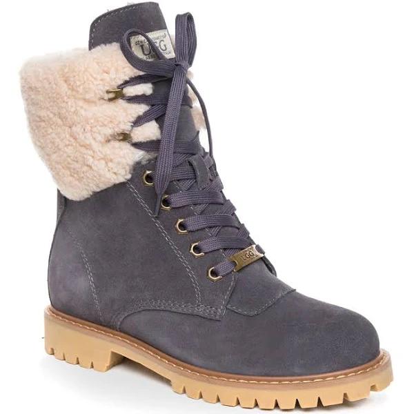 UGG Liliana Shearling Boots Grey / EU36 / AU6L / 230mm