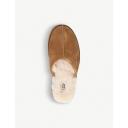 UGG Mens Brown Scuff Sheepskin Slippers EUR 42 / 8 UK Men