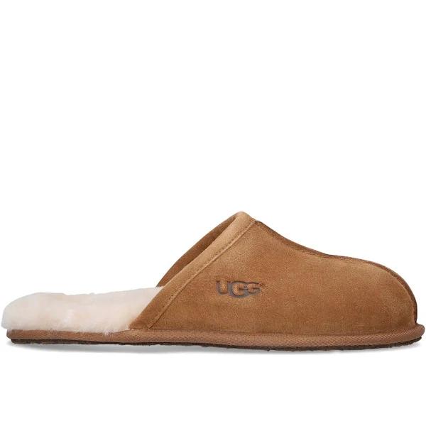 UGG Mens Brown Scuff Sheepskin Slippers EUR 42 / 8 UK Men