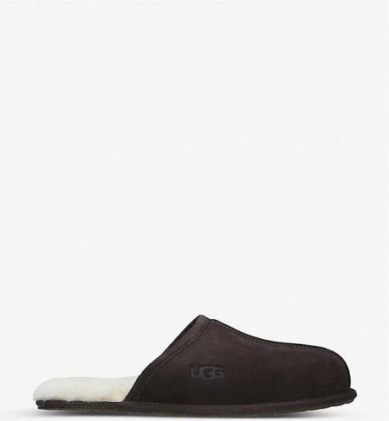 UGG Suede Scuff Slippers - Brown - 6