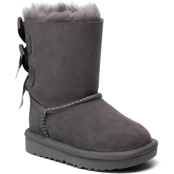 Ugg Toddler Bailey Bow II Boot Grey