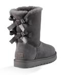Ugg Women's Bailey Bow II Boot - 6 - Grey