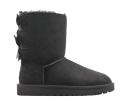 Ugg Women's Bailey Bow II Boot, Black, 12