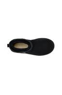 Ugg Women's Classic Mini Side Logo II Boot, Black / 10