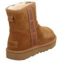 Ugg Women's Classic Mini Side Logo II Boot, Black / 10
