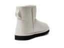 Ugg Women's Classic Mini Side Logo II Boot, Ultra Matte White / 11