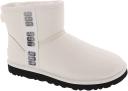 Ugg Women's Classic Mini Side Logo II Boot, Ultra Matte White / 5