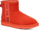 Ugg Women's Classic Mini Side Logo II Boot, Ultra Matte White / 5