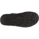 UGG Women's Classic Ultra Mini Leather Boots - Black - UK 3